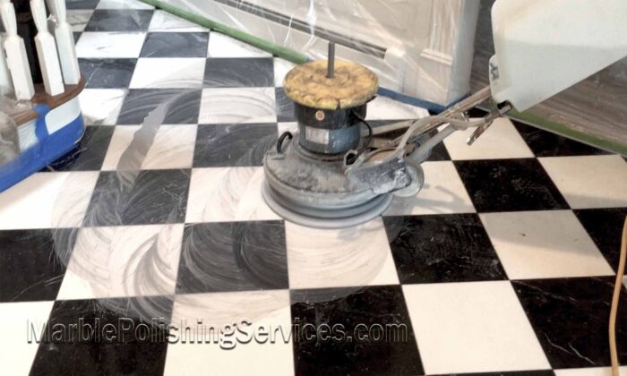 Marble Floor Cleaning Polishing and Sealing in the Hamptons NY